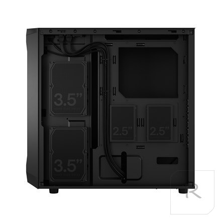 Fractal Design | Focus 2 | Side window | Black Solid | Midi Tower | Power supply included No | ATX