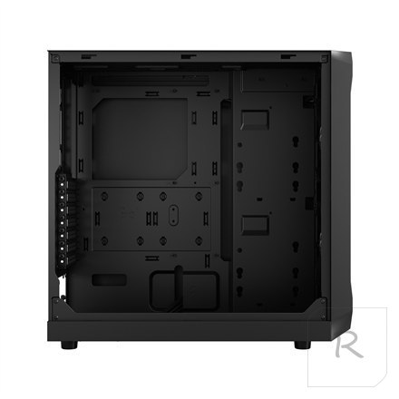 Fractal Design | Focus 2 | Side window | Black Solid | Midi Tower | Power supply included No | ATX