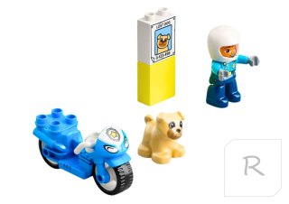 Klocki LEGO DUPLO TOWN Motocykl Policyjny 10967