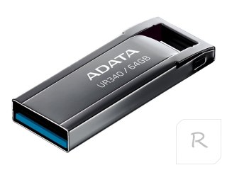 ADATA | Pendrive USB | UR340 | 64 GB | USB 3.2 Gen1 | Czarny