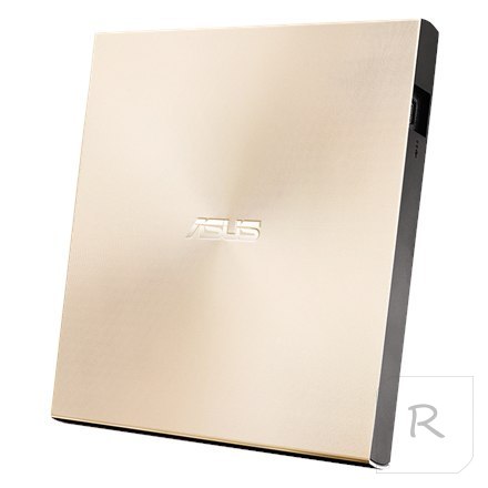 Asus | SDRW-08U8M-U | Zewnętrzny | Napęd DVD±RW (±R DL) | Złoty | USB-C