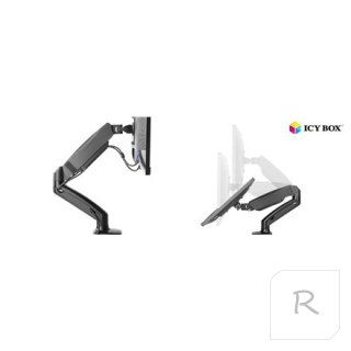 ICY BOX IB-MS303-T Monitor stand with desk mounted base for a screen size up to 27" Raidsonic