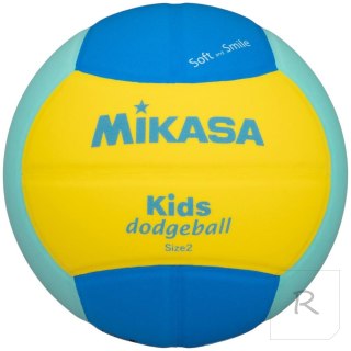 Piłka Dodgeball do Gry w Zbijaka Dwa Ognie MIKASA SD20 Zielona