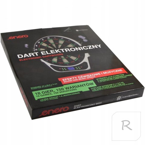 Tarcza Dart Elektroniczny ENERO 50 cm z zasilaczem