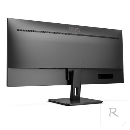 AOC | Monitor | U34E2M | 34 " | VA | WQHD | 21:9 | 100 Hz | 4 ms | 3440 x 1440 | 300 cd/m² | HDMI ports quantity 2 | Black