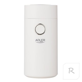 Adler | AD 4446ws | Coffee Mill | 150 W | Coffee beans capacity 75 g | Number of cups pc(s) | White