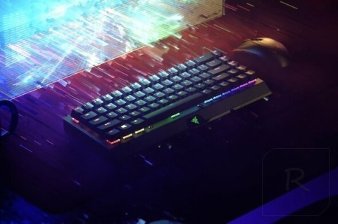 Razer | BlackWidow V3 Mini HyperSpeed | Mechanical Gaming Keyboard | RGB LED light | US | Wireless | Black | Bluetooth | Green S