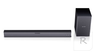 Sharp | HT-SBW182 2.1 Slim Soundbar | AUX in | Bluetooth | Czarny | HDMI, Optyczny, Bluetooth | 160 W | Nie | Połączenie bezprze