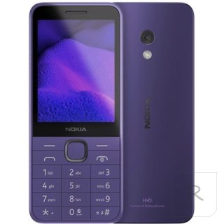 235 4G (2024) | Fioletowy | 2,8 " | 128 MB | 64 MB | Dual SIM | Bluetooth | 5.0 | USB w wersji USB Type-C | Aparat główny 2 MP |