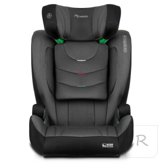 Fotelik samochodowy Nukido Louis Soft czarno-szary 15-36 kg ISOFIX