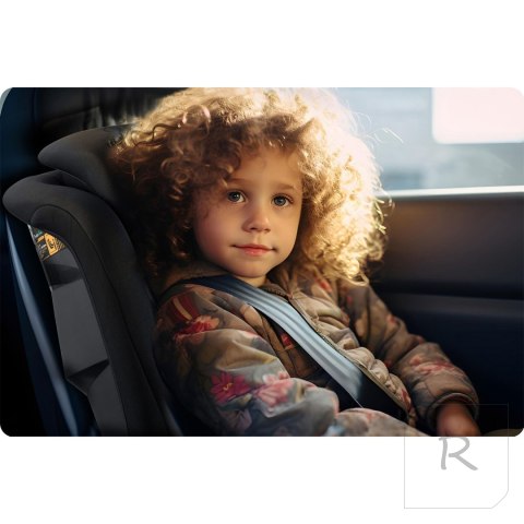 Fotelik samochodowy Nukido Louis Soft czarny 15-36 kg ISOFIX