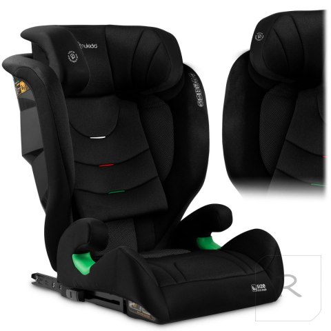 Fotelik samochodowy Nukido Louis Soft czarny 15-36 kg ISOFIX