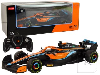 Auto R/C Wyścigówka McLaren F1 1:18 Pomarańczowy