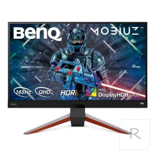 Benq | EX2710Q | 27 " | IPS | QHD | 16:9 | 1 ms | 400 cd/m² | Ciemnoszary | Porty HDMI w ilości 2 | 144 Hz