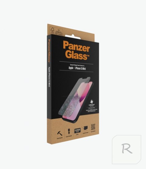 PanzerGlass | Ochraniacz ekranu - szkło | Apple iPhone 13 mini | Szkło | Przezroczysty