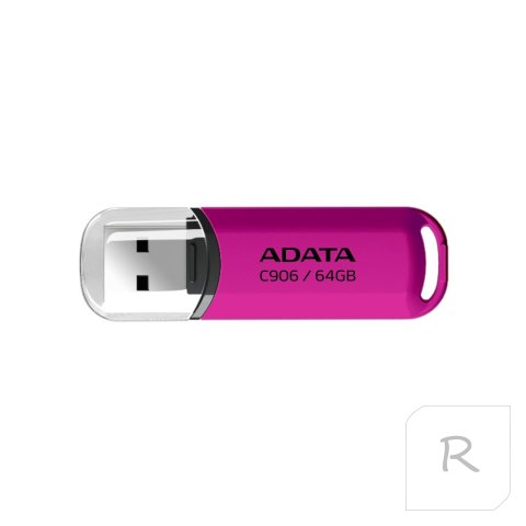 ADATA Pendrive C906 64 GB w kolorze różowym