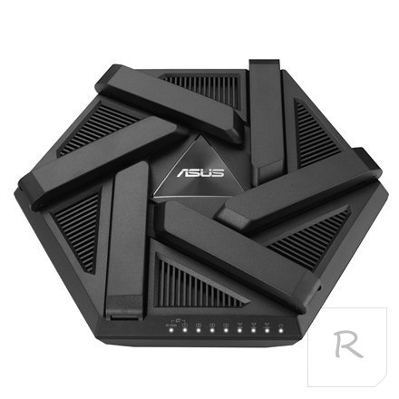 Asus | Wifi 6 802.11ax Tri-band Gigabit Gaming Router | RT-AXE7800 | 802.11ax | 574+4804+2402 Mbit/s | 10/100/1000 Mbit/s | Ethe