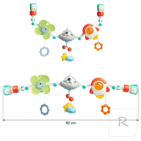 WOOPIE BABY Pałąk Łuk Zawieszka do Łóżeczka Wózka Fotelika Kosmos