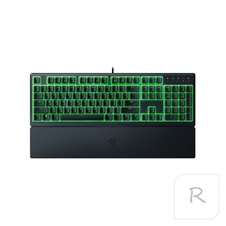 Razer | Gaming Keyboard | Ornata V3 X | Gaming keyboard | RGB LED light | US | Wired | Black | Numeric keypad | Silent Membrane