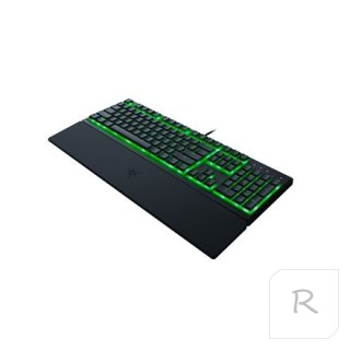 Razer | Gaming Keyboard | Ornata V3 X | Gaming keyboard | RGB LED light | US | Wired | Black | Numeric keypad | Silent Membrane