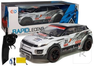 Auto Rajdowe Zdalnie Sterowane 1:10 Białe R/C