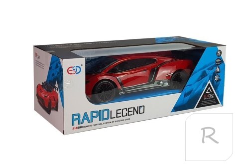 Auto Sportowe Zdalnie Sterowane 1:10 Czerwone R/C