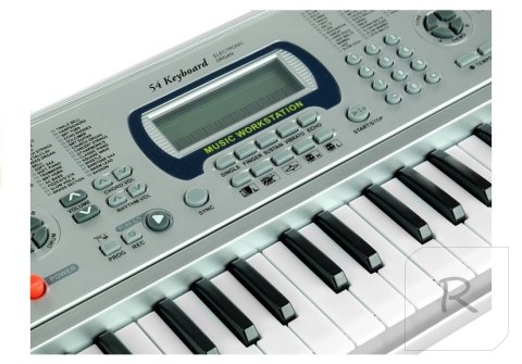 Keyboard MQ5407 Organy 54 Klawisze LCD Ładowarka