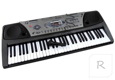 Organy Keyboard + Mikrofon Zasilacz MQ-810 MP3