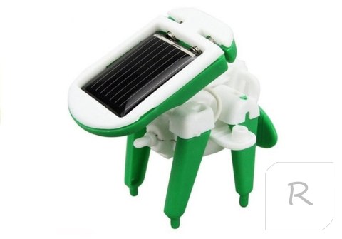 Edukacyjny Zestaw Robot Solarny Do Złożenia 6 w 1 Auto Wiatrak