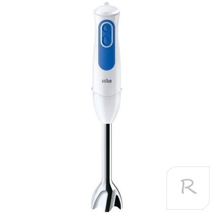 Braun Hand Blender MQ 3005 Immersyjny blender ręczny, 700 W, liczba prędkości 2, biały/niebieski