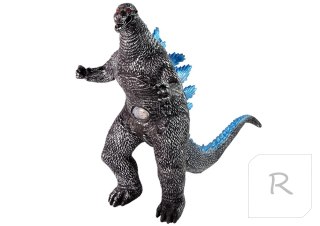 Duża Figurka Godzilla Szara Dinozaur Dźwięk 42cm