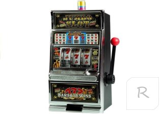 Automat do Gry Slot Kasyno Skarbonka Duża Dźwięki