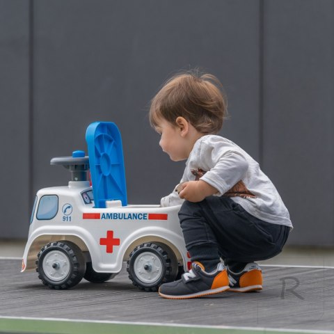 FALK Jeździk Samochód Ambulans z Klaksonem od 1 roku