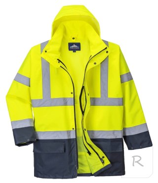 KURTKA OSTRZEGAWCZA OCIEPLANA S766YNR HI-VIS 5W1 M