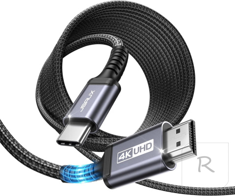 KABEL USB C DO HDMI | 4m | 4K UHD | Thunderbolt 3 | CV0029 JSAUX