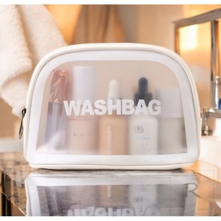 Kosmetyczka rozkładana WASHBAG kuferek biel KS47B