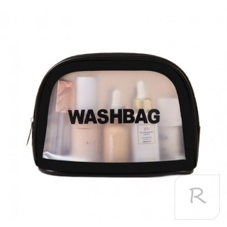 Kosmetyczka rozkładana WASHBAG kuferek czarny KS47CZ