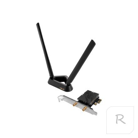 ASUS PCE-BE92BT Tri-Band Wi-Fi Adapter, Bluetooth 5.4, Wi-Fi 7, 802.11be