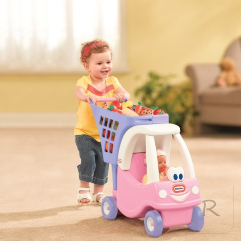 Wózek na zakupy dla dzieci Cozy Coupe Little Tikes różowy