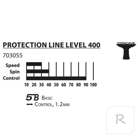 Rakietka do Tenisa Stołowego Ping Ponga DONIC Protection Line S400