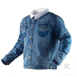 KURTKA JEANSOWA OCIEPLANA DENIM ROZM.. L