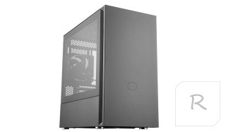 Cooler Master Silencio S400 with Steel side panel Black Mini ITX, Micro ATX Power supply included No