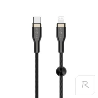 Fixed | Braided Cable USB-C/Lightning, 2 m | FIXDB-CL2-BK