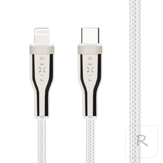 Fixed | Braided Cable USB-C/Lightning, 2 m | FIXDB-CL2-WH