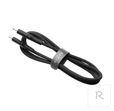 Fixed | Liquid Silicone Cable USB-C/Lightning, 1.2m | FIXDLS-CL12-BK