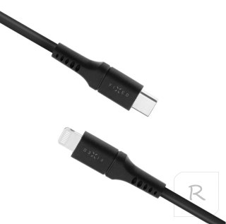 Fixed | Liquid Silicone Cable USB-C/Lightning, 2m | FIXDLS-CL2-BK