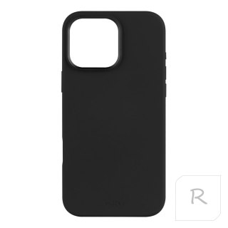 Fixed | MagFlow | Back Cover | Apple | iPhone 16 Pro Max | Silicone | Black