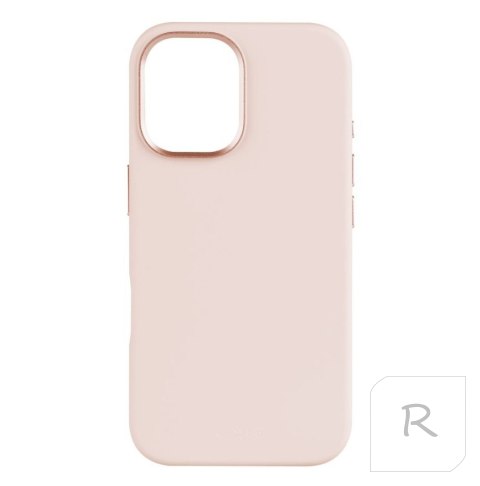 Fixed MagFlow | Back cover | Apple | iPhone 16 | Liquid silicon | Pink