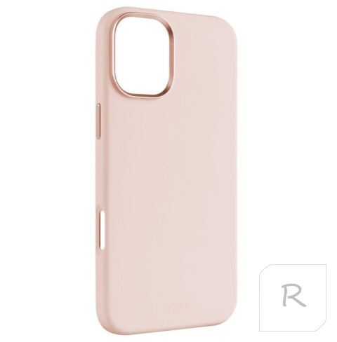 Fixed MagFlow | Back cover | Apple | iPhone 16 Plus | Liquid silicon | Pink