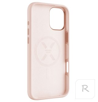 Fixed MagFlow | Back cover | Apple | iPhone 16 Plus | Liquid silicon | Pink